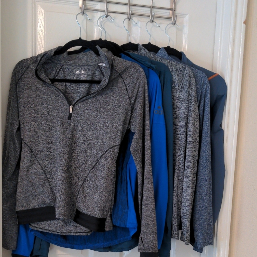 Under Armour Blue and Black Zip-Up Hoodie